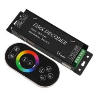 Ασύρματος LED RGB Controller DMX512 με Χειριστήριο Αφής 2.4G RF 5V (75w) - 12V (180w) - 24V (360w) DC GloboStar 15144
