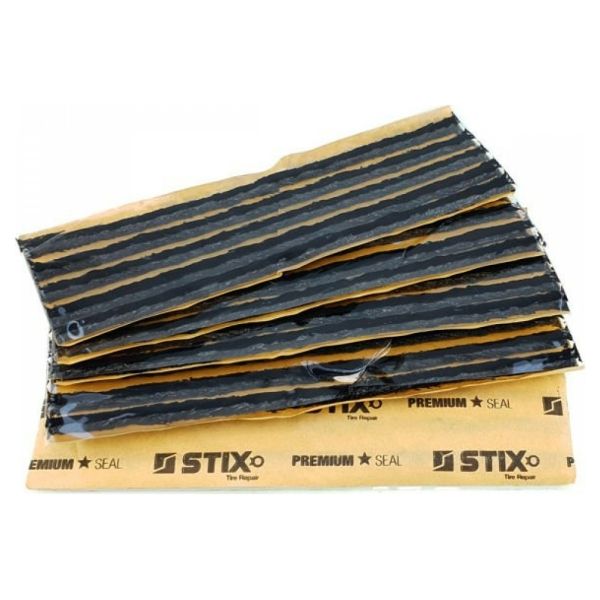 STIX Κορδόνια επισκευής ελαστικών Μεσαια μαύρα 6 mm STIX  (8' / 200 mm) 5ΤΕΜ ΚΩΔ.07-03-5772