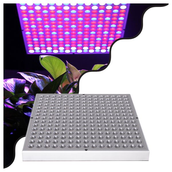 GloboStar® 85954 Grow Light Panel Full Spectrum LED Φωτιστικό Ανάπτυξης Φυτών Θερμοκηπίου SMD 2835 100W 160° AC230V IP54 Εσωτερικού Χώρου για Κάλυψη Επιφάνειας 1m x 1m Πλήρους Φάσματος Φωτισμού