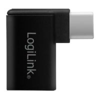 Type-C 3.2 adapter M/USB F 90 degree Logilink AU0055
