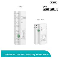 GloboStar® 80055 SONOFF SPM-MAIN - Wi-Fi Smart Stackable Power Meter Main Unit