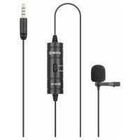BOYA BY-M1S (M1 Smart) wired mic Universal Lavalier Microphone 3.5mm for phone