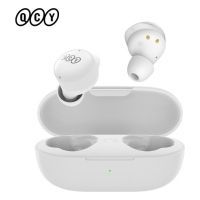 QCY T17 TWS WHITE 6mm dynamic driver-mic noise cancel. Music time: 4h. Calling time: 3