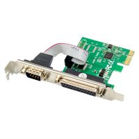 POWERTECH κάρτα επέκτασης PCIe σε serial + parallel ST329