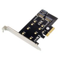 POWERTECH κάρτα επέκτασης 4x PCIe σε M.2 B & M Key ST59