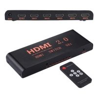 HDMI SWITCH METAL 5IN / 1OUT 4K x 2K REMOTE