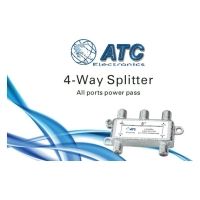 SPLITTER ATC 4 ΕΞΟΔ. 5-2400Mhz