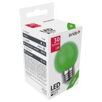 Avide Decor LED bulbs G45 1W E27 Green