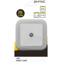 Entac Night Light 0.5W Squared CW White