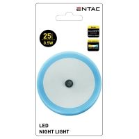 Entac Night Light 0.5W Circle CW Blue
