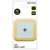 Entac Night Light 0.5W Squared WW Orange