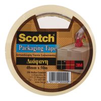 3M PACKAGING TAPE PP 48MMX50M TRANSPARENT (MMM4305T)