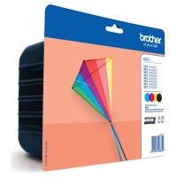 BROTHER LC-223 BLK & TRI-COLOUR INK CRTR (BRO-LC-223VP)