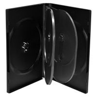 MediaRange DVD Case for 6 discs 22mm Black (MRBOX16)