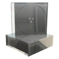 MediaRange CD Slimcase for 1 disc 5.2mm machine packing grade Black tray (MRBOX21-M)