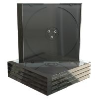 MediaRange CD Jewelcase for 1 disc 10.4mm Black tray (MRBOX22)