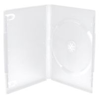 MEDIARANGE DVD CASE 14MM FROSTED/TRANSPARENT (MRBOX25-M)