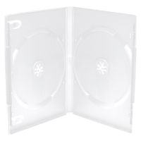MediaRange DVD Case  for 2 Discs 14mm machine packing grade Frosted/Transparent (MRBOX26-M)