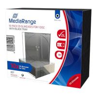 MEDIARANGE CD SLIMCASE 5.2MM 10 PACK (MRBOX32)