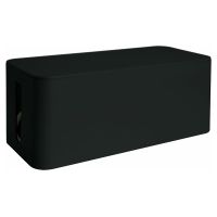 MEDIARANGE CABLE TIDY BOX SMALL-SIZED 233X118X114MM BLACK (MRCS306)