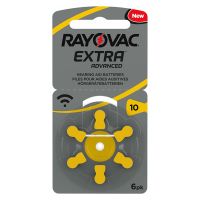 Rayovac Extra Advanced Hearing Aid Batteries 10 1.45V (RAY961)