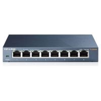 TP-LINK Switch V2 10/100/1000 Mbps 8 Ports (TL-SG108) (TPTL-SG108)