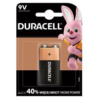 Duracell Plus Alkaline Battery 9V 1pc (40% More Power) (D6LR61)(DURD6LR61)
