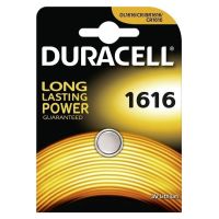 Duracell 1616 Watch Lithium Battery CR1616 3V 1pc (DCR1616)(DURDCR1616)