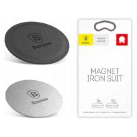 Baseus Car Mount Magnet Iron Suit for cases Silver  (ACDR-A0S) (BASACDR-A0S)