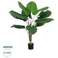GloboStar® Artificial Garden TARO 20216 Τεχνητό Διακοσμητικό Φυτό Κολοκασία Υ140cm