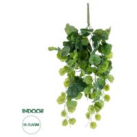 GloboStar® Artificial Garden BEGONIA HANGING 20239 Τεχνητό Διακοσμητικό Κρεμαστό Φυτό Βεγονία Υ60cm