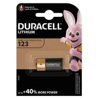 Duracell Ultra Lithium Battery CR123 3V 1pc (DUCR123)(DURDUCR123)