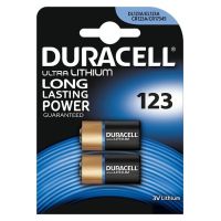 Duracell Ultra Lithium Batteries CR123A 3V 2pcs (DUCR123A)(DURDUCR123A)
