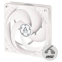 ARCTIC P12 PWM PST – 120mm Pressure optimized case fan | PWM controlled speed with PST - White color