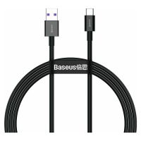 Baseus Superior USB 2.0 Cable USB-C male - USB-A male Black 1m (CATYS-01) (BASCATYS01)