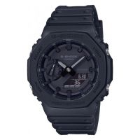 Casio G-Shock Analog/Digital Battery Chronograph Watch with Rubber Strap Black (GA-2100-1A1ER) (CASGA21001A1ER)