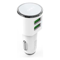 Ldnio Car Charger White DL-C29 Total Current 3.4A with Ports: 2xUSB with Type-C Cable (DL-C29TYPE-C) (LDIDLC29TYPEC)