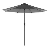SONGMICS Floor Umbrella Round 180 g/m² Grey (GPU27GY) (SNGGPU27GY)