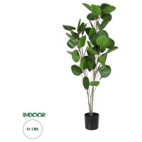 GloboStar® Artificial Garden POLYSCIAS BALFOURIANA TREE 20374 Τεχνητό Διακοσμητικό Φυτό Πολυσκιά Υ110cm