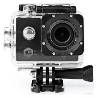 Nedis Action Camera 4K Ultra HD Underwater with WiFi Black with Screen 2" (ACAM41BK) (NEDACAM41BK)