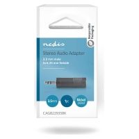 Nedis 3.5mm male to 6.3mm female converter (CAGB22935BK) (NEDCAGB22935BK)