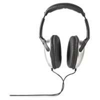 Nedis Wired Over Ear TV Headset Silver (HPWD1201BK) (NEDHPWD1201BK)
