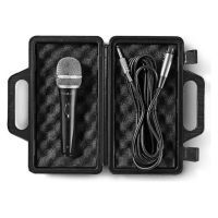 Nedis Dynamic XLR Microphone MPWD50CBK Handheld Voice Microphone (MPWD50CBK) (NEDMPWD50CBK)
