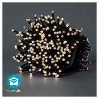 Nedis LED Candles 25m White in Series with Black Wire (WIFILX01W400) (NEDWIFILX01W400)