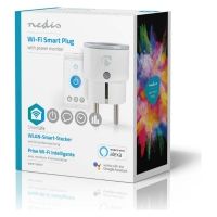Nedis Single Outdoor Power Socket Wi-Fi White (WIFIP110FWT) (NEDWIFIP110FWT)