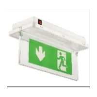Avide Exit Light Surface mounted with horizontal sign IP65