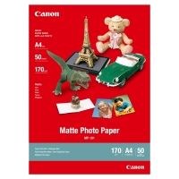 CANON A4 MATTE PHOTO PAPER 170g/m² -50sh (CAN-MP-101A4)