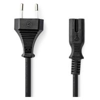 Nedis Euro - IEC C7 Cable 3m Μαύρο (CEGL11040BK50) (NEDCEGL11040BK30)
