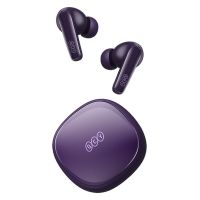 QCY T13X TWS Purple - 30 hour battery - True Wireless Earbuds - Quick Charge 380mAh