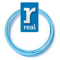REAL PLA 3D pen filament Light Blue ( 10 m / 1.75 mm ) (3DPFPLALBLUE10MM175) (REF3DPFPLALBLUE10MM175)REAL PLA 3D pen filament Light Blue ( 10 m / 1.75 mm ) (3DPFPLALBLUE10MM175) (REF3DPFPLALBLUE10MM175)